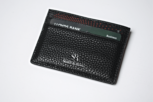 Onyx black card holder