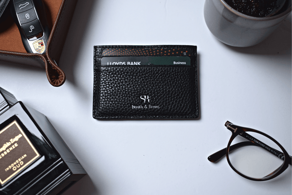 Onyx black card holder