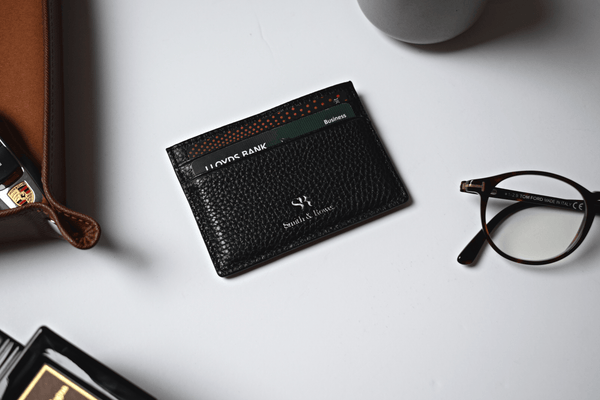 Onyx black card holder