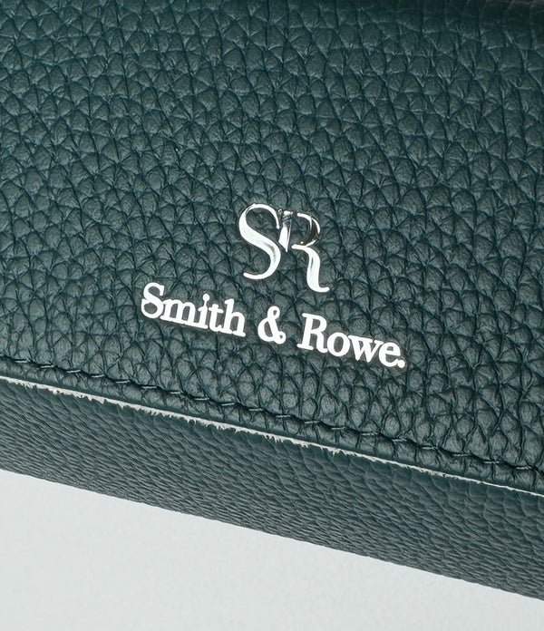 Green And White Hexagonal Watch Roll With Sliding Pillows - 3 Watches