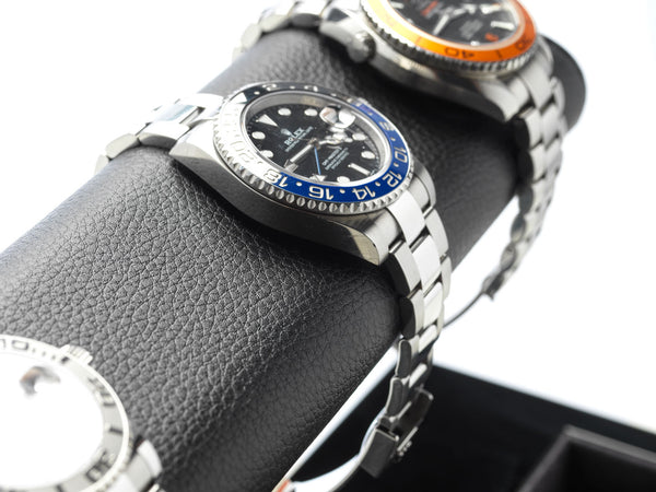 Luxury watch stand & tray - Grey