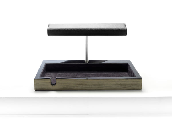 Luxury watch stand & tray - Grey