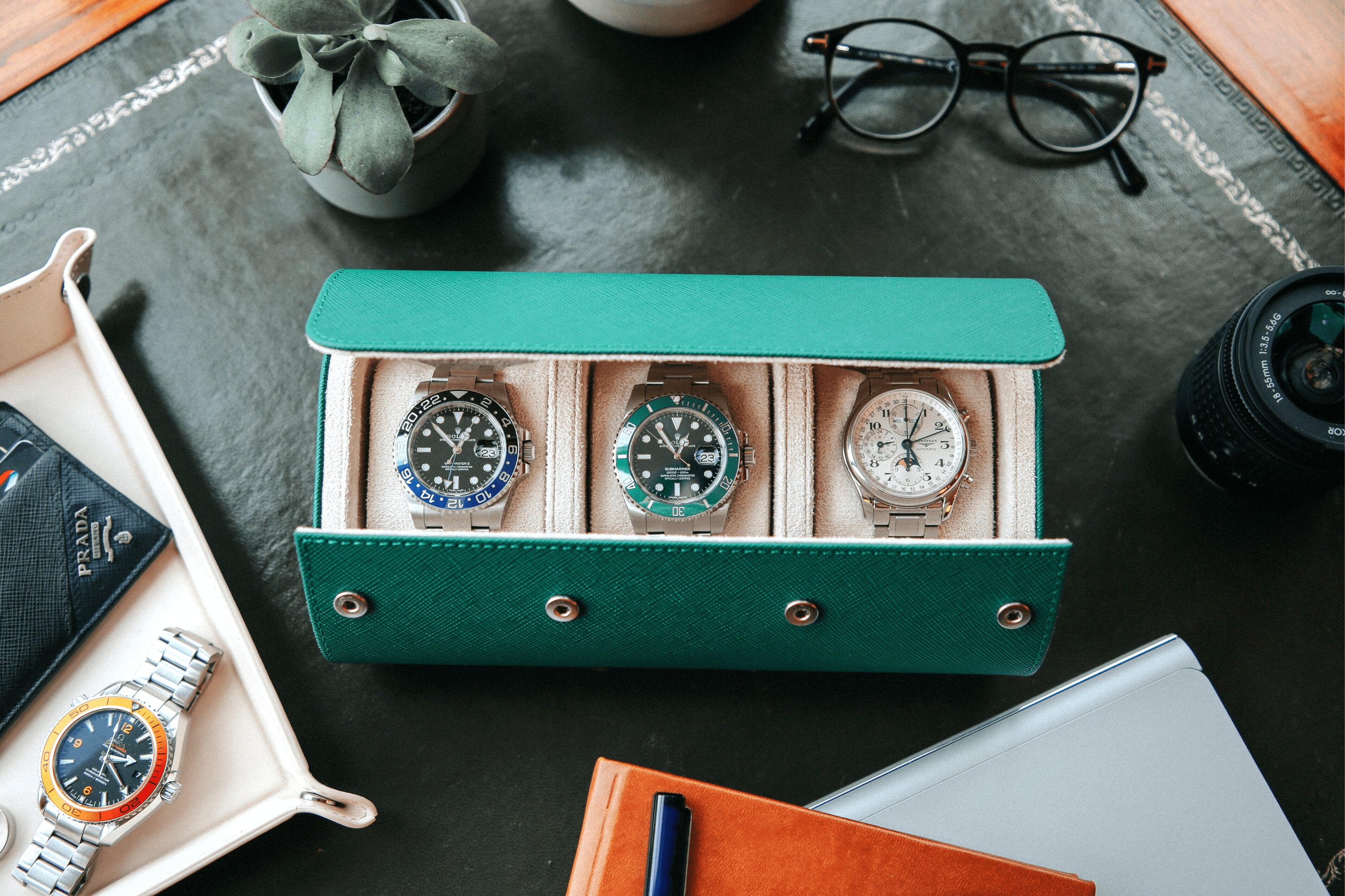 Castleton Green watch roll watches – Smith Rowe - Main Image